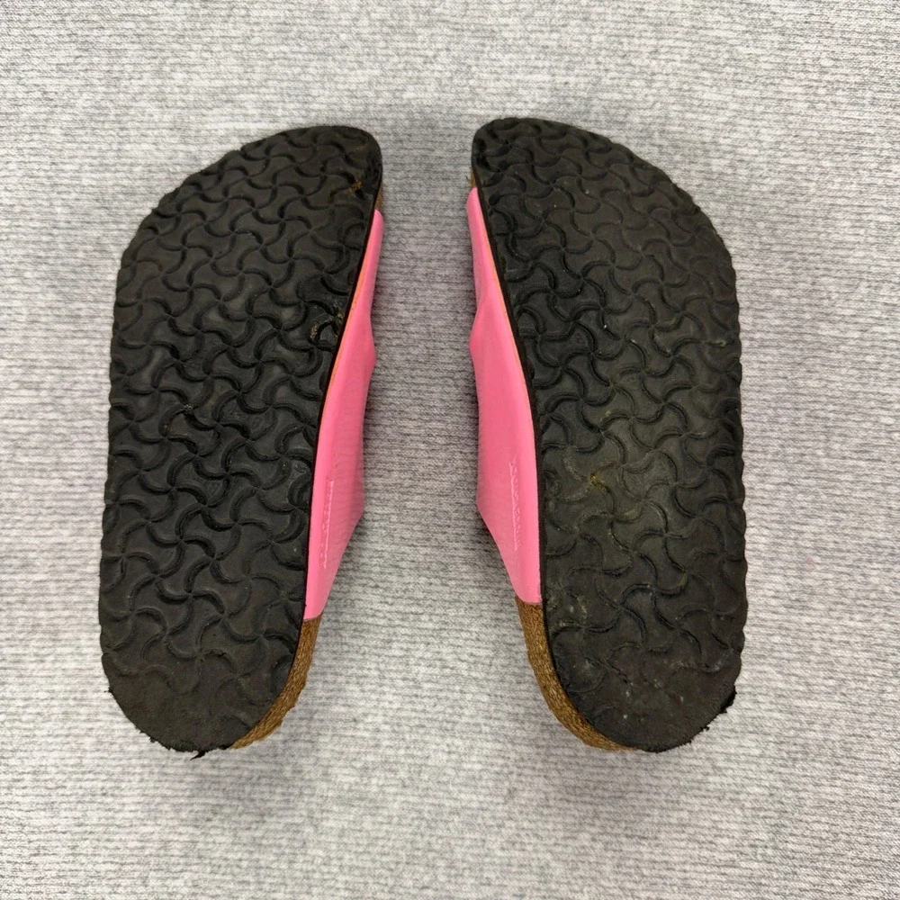 Birkenstock Arizona Pink Patent Leather Sandals Womens EU 34 US3-3.5